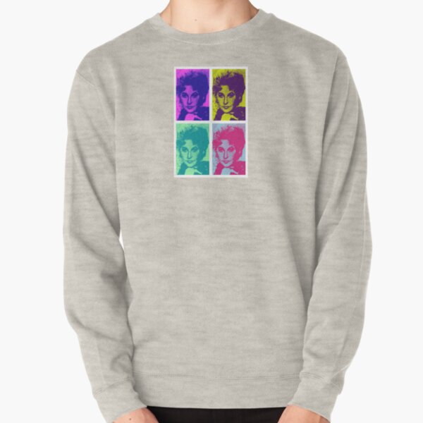 Bea Arthur Goes Pop Pullover Sweatshirt