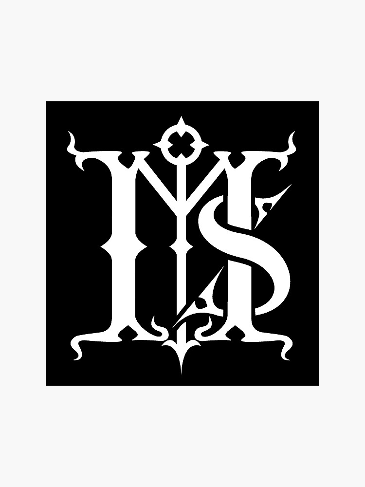 Thumbnail 3 of 3, Sticker, Mors Syphilitica Logo (1990's) designed and sold by GhostHammerCafe.