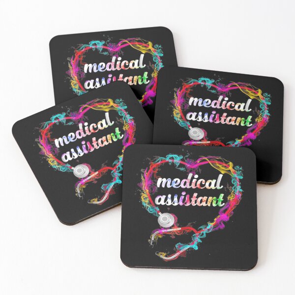 Item preview, Medical Assistant Colorful Stethoscope Heart designed and sold by Sashakis.