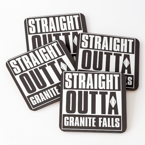 Item preview, Straight Outta Granite Falls designed and sold by S3_Illustration.