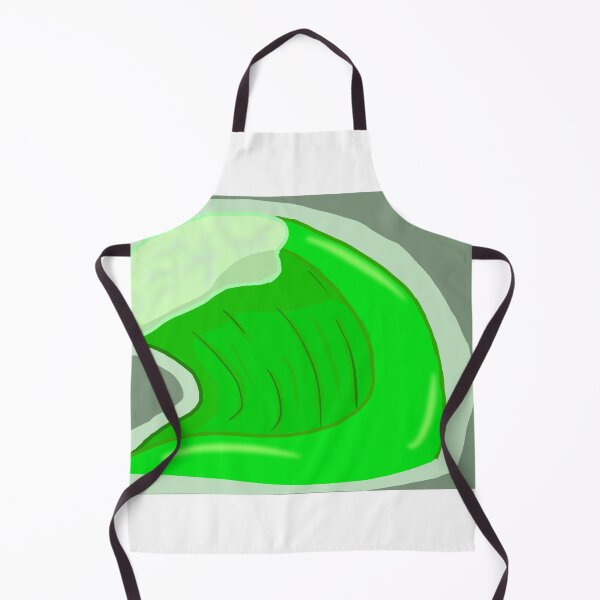 Item preview, Green wave doodle designed and sold by Jax403.