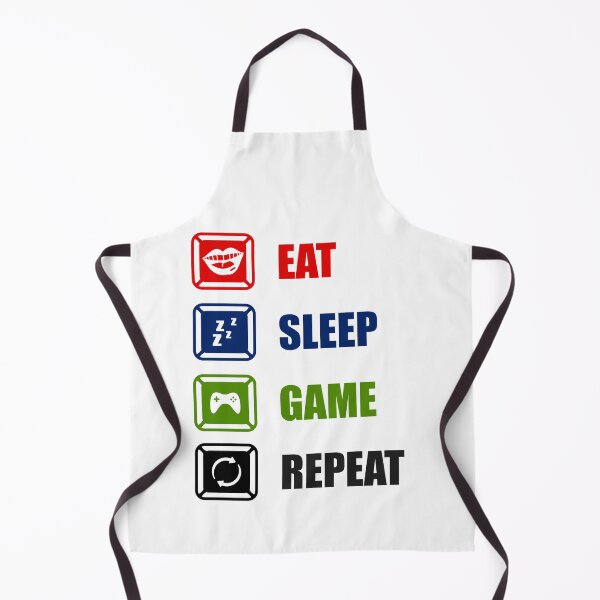 Item preview, eat sleep game repeat  designed and sold by TTOLEDO10K.
