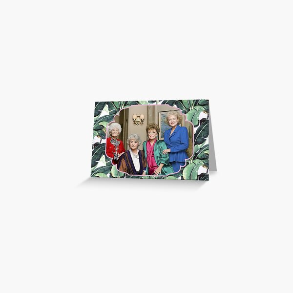 The Golden Girls Friends Forever Greeting Card