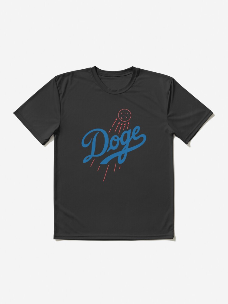 Dogecoin to the moon, Dodgers, Doge Essential T-Shirt for Sale by  eagle22232