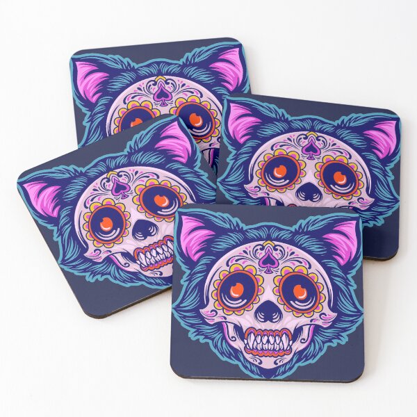 Item preview, Smiling Gata Skull designed and sold by machmigo.