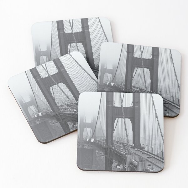 Item preview, Golden Gate Close up bw designed and sold by jvnimages.