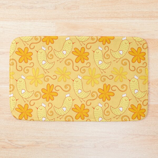 Item preview, Yellow Birds - Cute Bird Pattern designed and sold by cannevas.