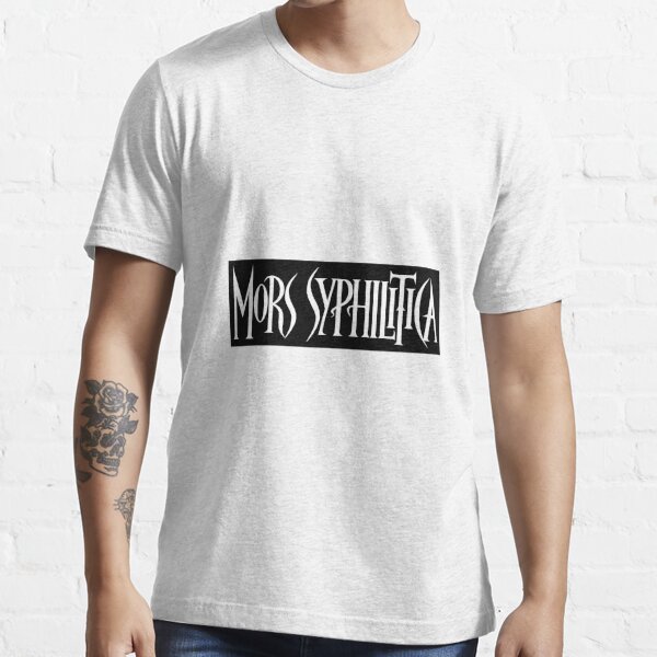 Mors Syphilitica (name logo) 1990's Essential T-Shirt