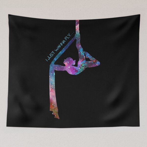 Item preview, I Just Wanna Fly -  Aerial Silks, Aerialists, and Circus! designed and sold by FlyingFoxDesign.