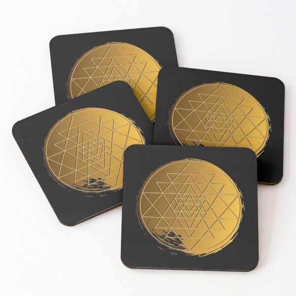Item preview, Sri Yantra on Gold designed and sold by Ksaavet.
