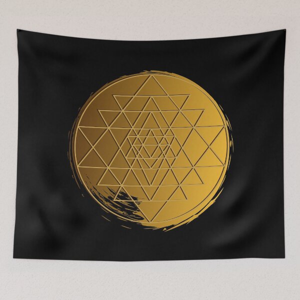 Item preview, Sri Yantra on Gold designed and sold by Ksaavet.