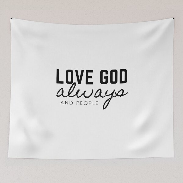 Item preview, Love God And People Always designed and sold by BeBetterDaily.