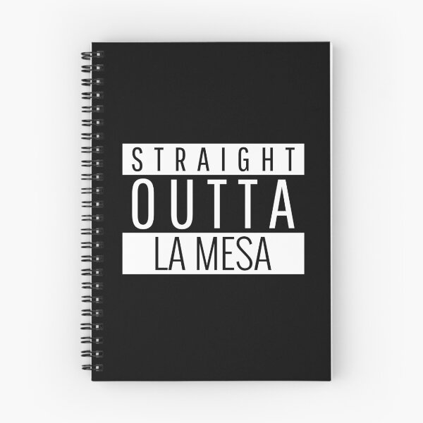 Item preview, Straight Outta La Mesa California designed and sold by Teelogic.