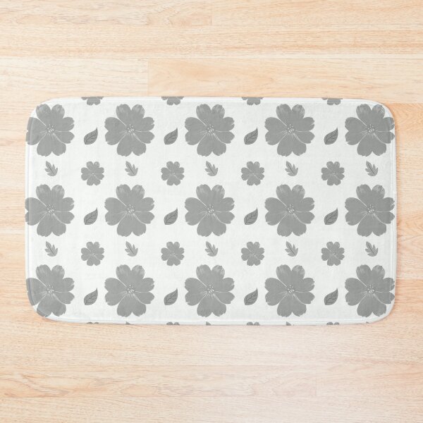 Item preview, Gray Floral Pattern designed and sold by Favorableresult.