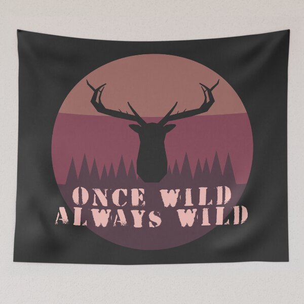 Item preview, Copy of Abstract wildlife circle elk design designed and sold by Blackvz.