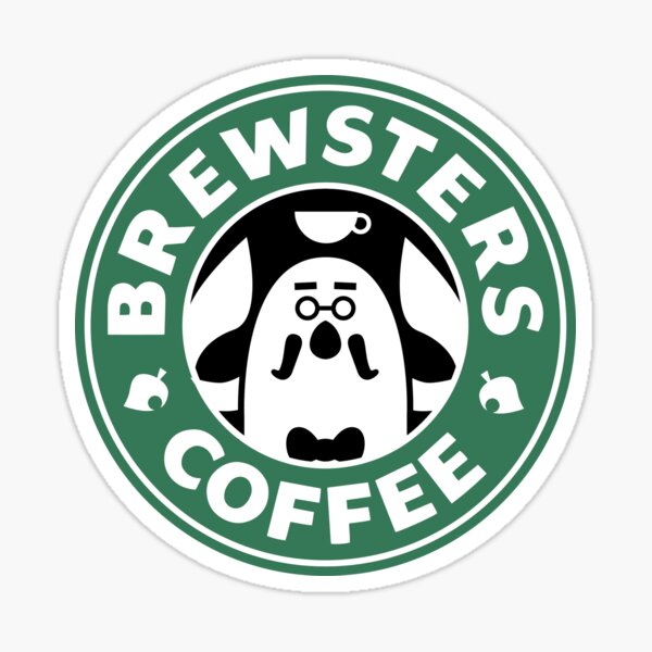 brewster animal crossing logo redbubble