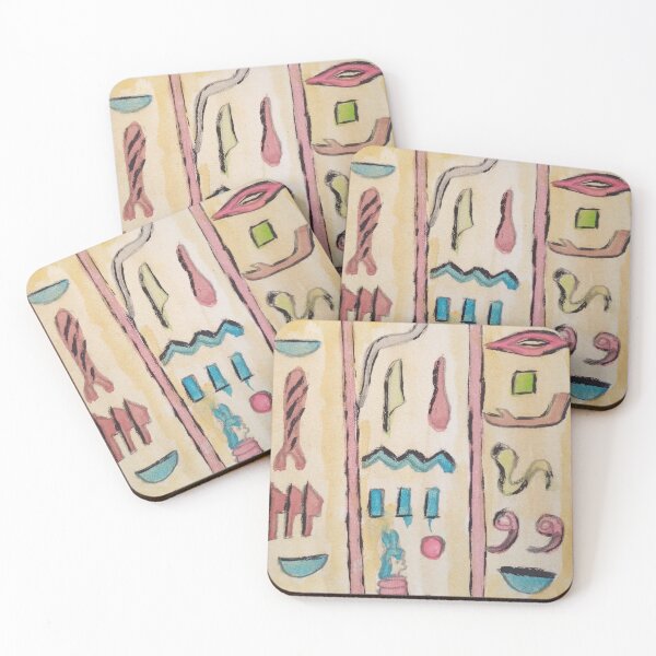 Item preview, Egyptian Hieroglyphs, snake designed and sold by NessArtByEwa.