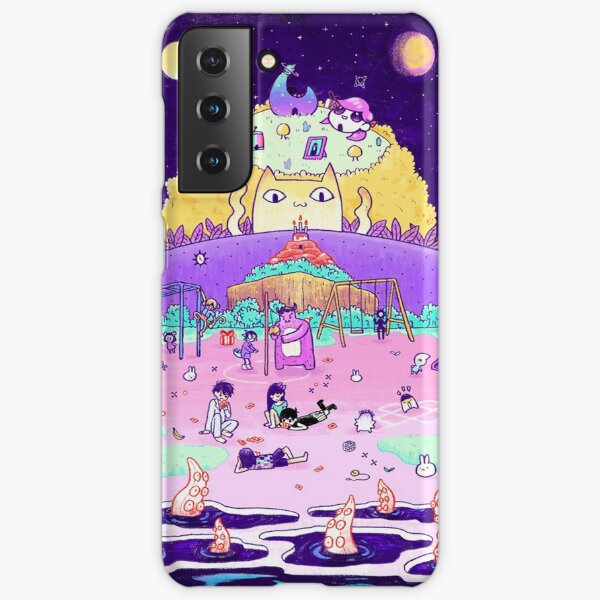 OMORI Pattern Phone Case For Samsung Galaxy S 9 10 20 21 22 Plus,  Hikkikomori