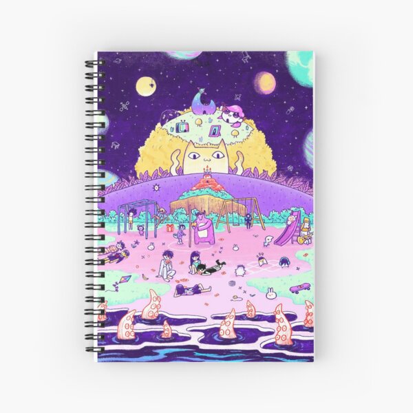 Omori Steam Spiral Notebooks for Sale