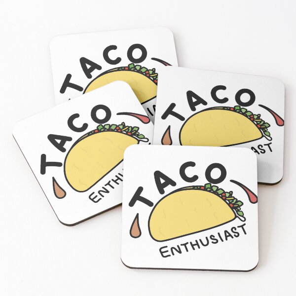 Item preview, Taco Enthusiast - Tasty Hard Shell Taco Art designed and sold by DesignsthatSlap.