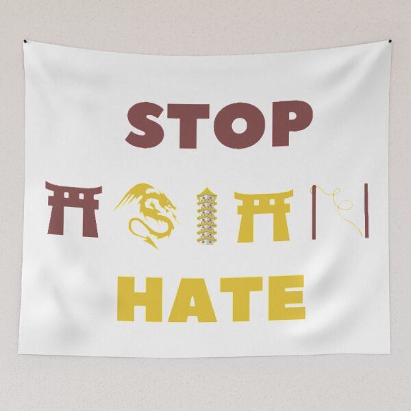 Item preview,  Asian Hate Stop Apparels and Home Products designed and sold by Taharat  Tazrin.