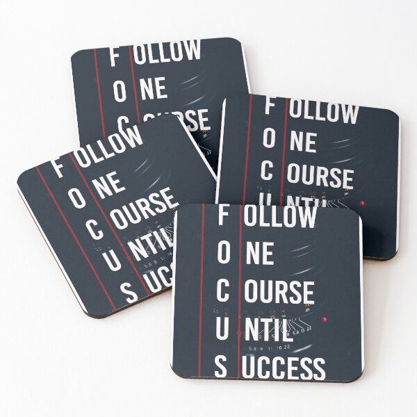 Item preview, FOLLOW ONE COURSE UNTIL SUCCESS designed and sold by woodify.