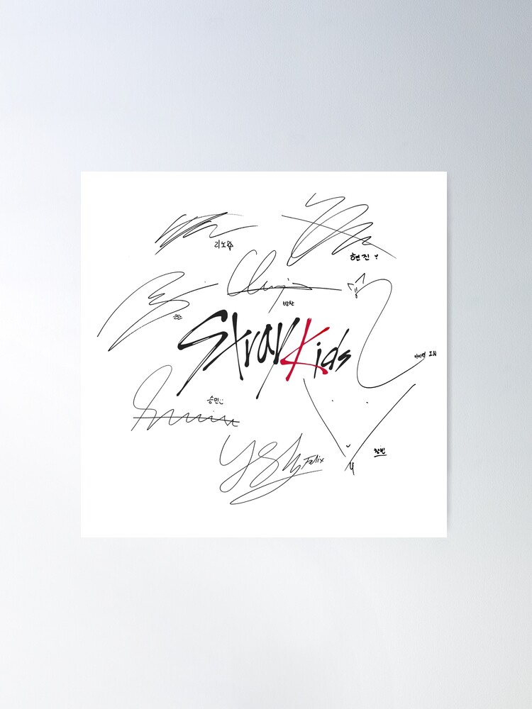 Straykids サイン これ、Stray Kidsのサインって本物？ : r/kpopcollections