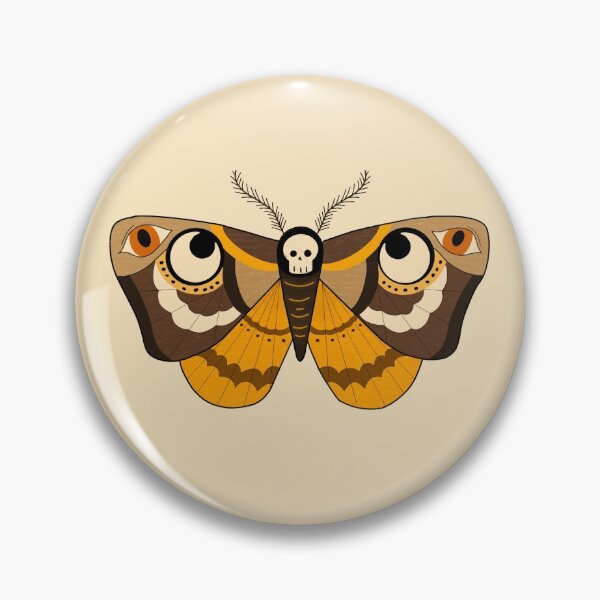 Item preview, death’s head moth designed and sold by maldn.