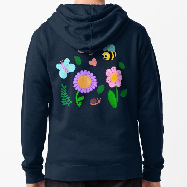 Vista previa del artículo con la obra «Criaturas del jardín», diseñado y vendido por inkyclovers.