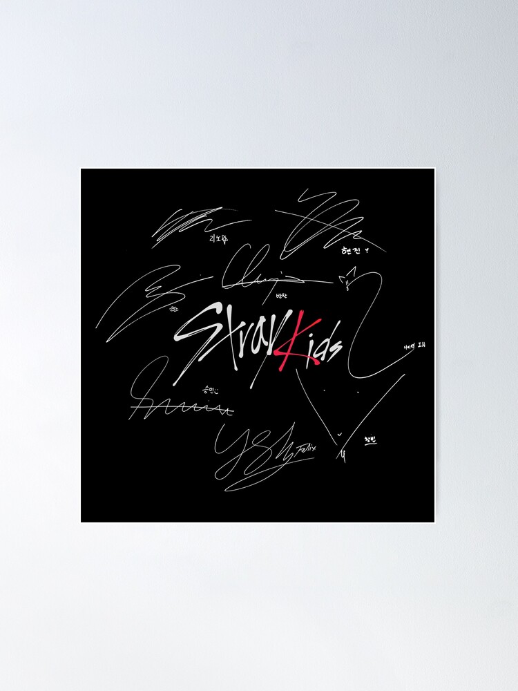 Straykids サイン Stray Kids - Stray Kids ヒョンジン サインの通販 by 2min.t