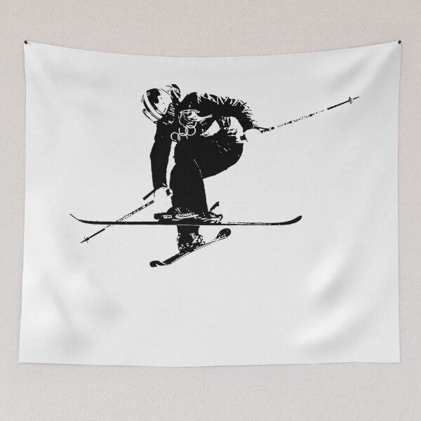 Item preview, Vector art of a freestyle skier designed and sold by graphicassault.