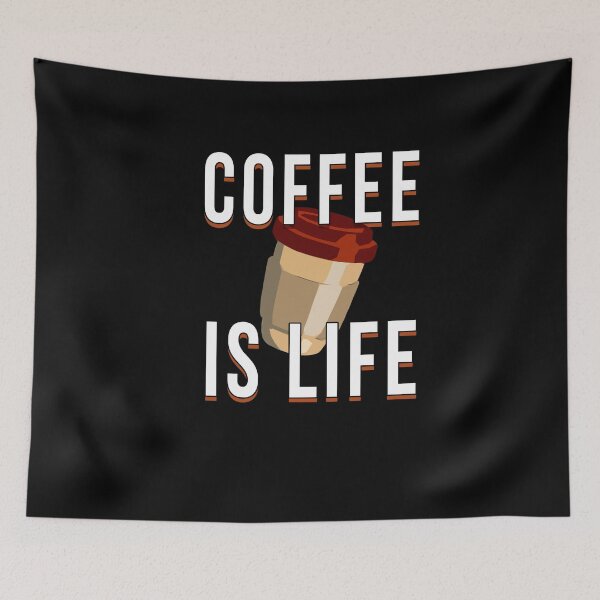 Item preview, Coffee is Life // Coffee Lover designed and sold by PGPshop.