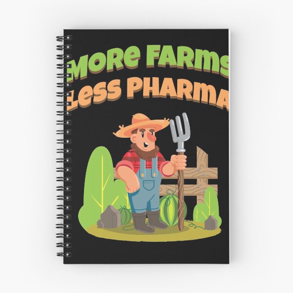 Item preview, Funny Farmer Saying Farmer Market More Farms Less Pharma  designed and sold by Rzelemenz.