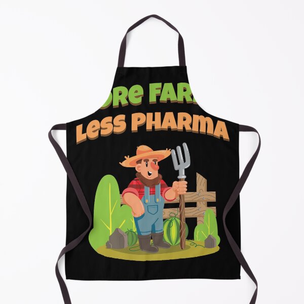 Item preview, Funny Farmer Saying Farmer Market More Farms Less Pharma designed and sold by Rzelemenz.