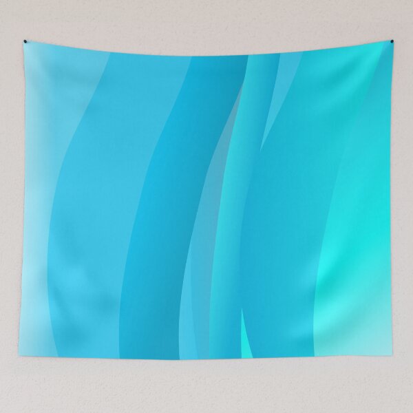 Item preview, Turquoise abstract designed and sold by likebakerdo.
