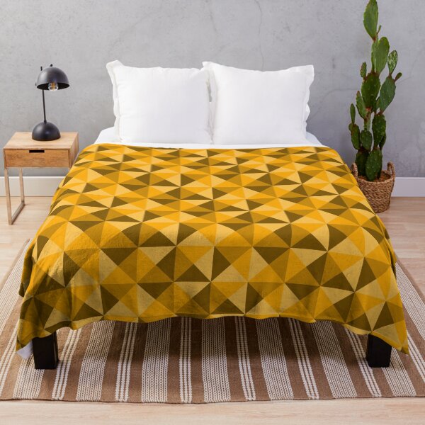 Item preview, Geometric Triangle Pattern (Gold) designed and sold by John Uttley.