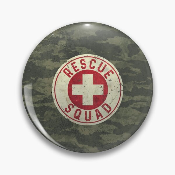 Item preview, Rescue Squad Vintage Emblem designed and sold by Royal-Elite.