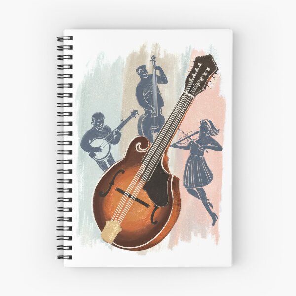 Item preview, Bluegrass Jam with Mandolin and Banjo designed and sold by Banjucate.
