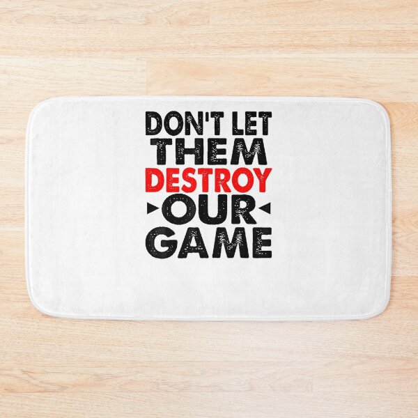 Item preview, Don't Let Them Destroy Our Game Soccer Football Super League designed and sold by RogersBarry.