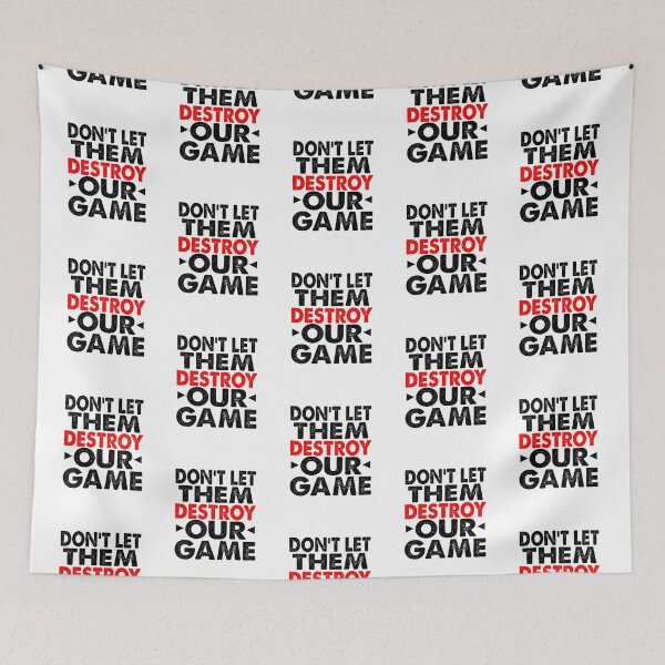 Item preview, Don't Let Them Destroy Our Game Soccer Football Super League designed and sold by RogersBarry.