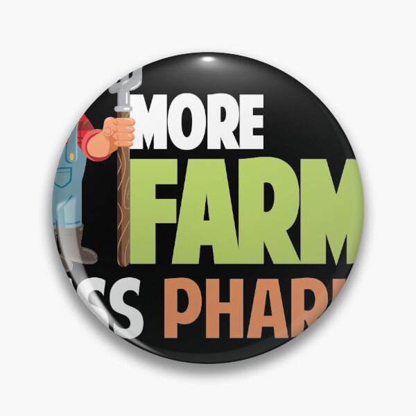 Item preview, Funny Farmer Saying Farmer Market More Farms Less Pharma  designed and sold by Rzelemenz.