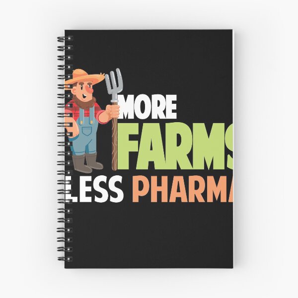 Item preview, Funny Farmer Saying Farmer Market More Farms Less Pharma  designed and sold by Rzelemenz.