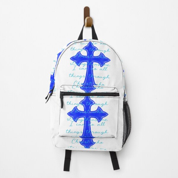 Item preview, Philippians 4:13 with cross designed and sold by Chillateez.