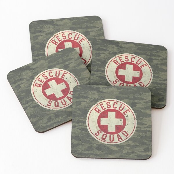 Item preview, Rescue Squad Vintage Emblem designed and sold by Royal-Elite.