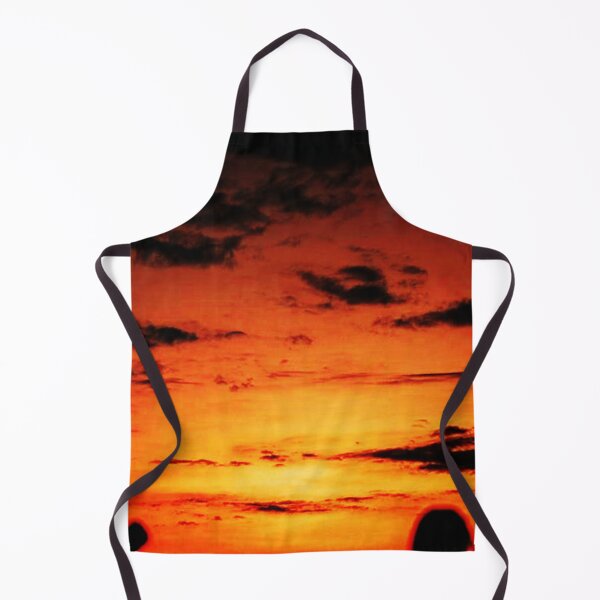 Item preview, Fiery Skies (red, orange, yellow) and black clouds designed and sold by dairosedesigns.
