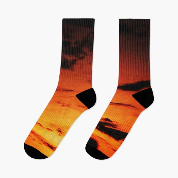 Item preview, Fiery Skies (red, orange, yellow) and black clouds  designed and sold by dairosedesigns.