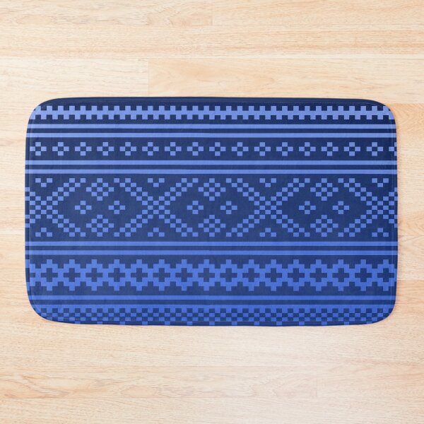 Item preview, norwegian knitting pattern from setesdal in blue designed and sold by weilertsen.