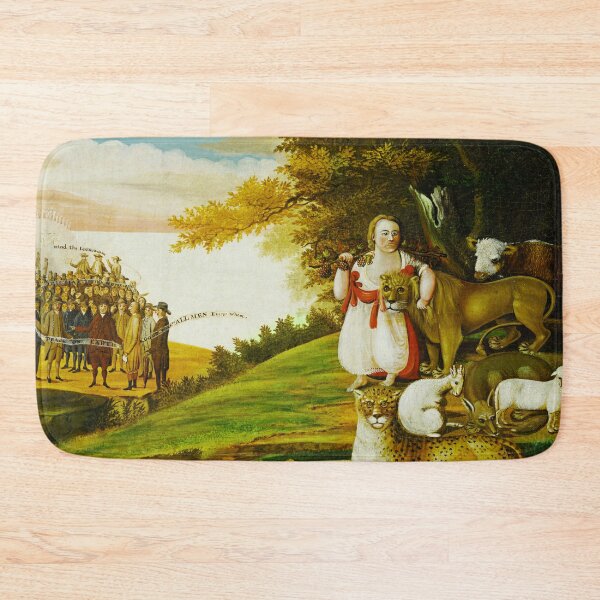 Item preview, A Peaceable Kingdom with Quakers Bearing Banners - Edward Hicks designed and sold by brushandframes.