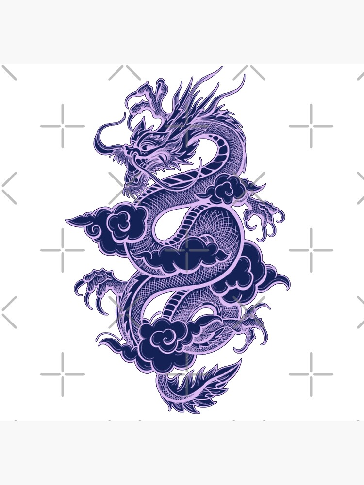 Purple Chinese Dragon