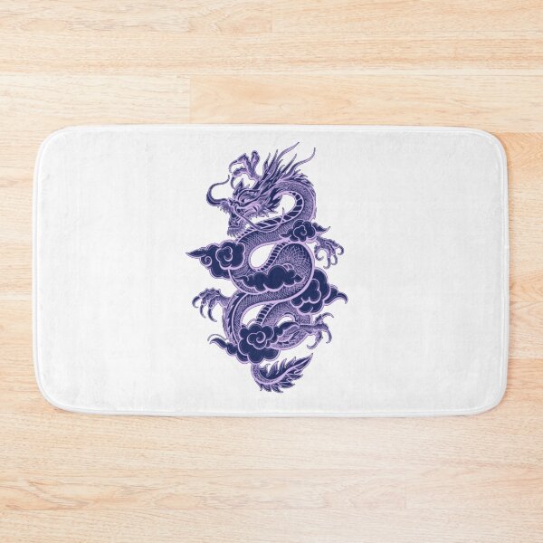 Item preview, Purple Chinese Dragon designed and sold by WearWolfDesigns.